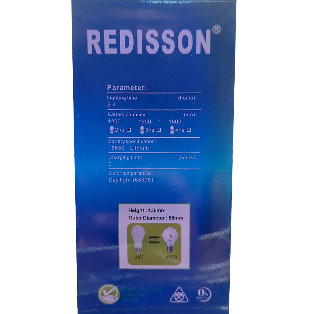 9W Emergency LED Bulb B22 (Redisson) - Image 4