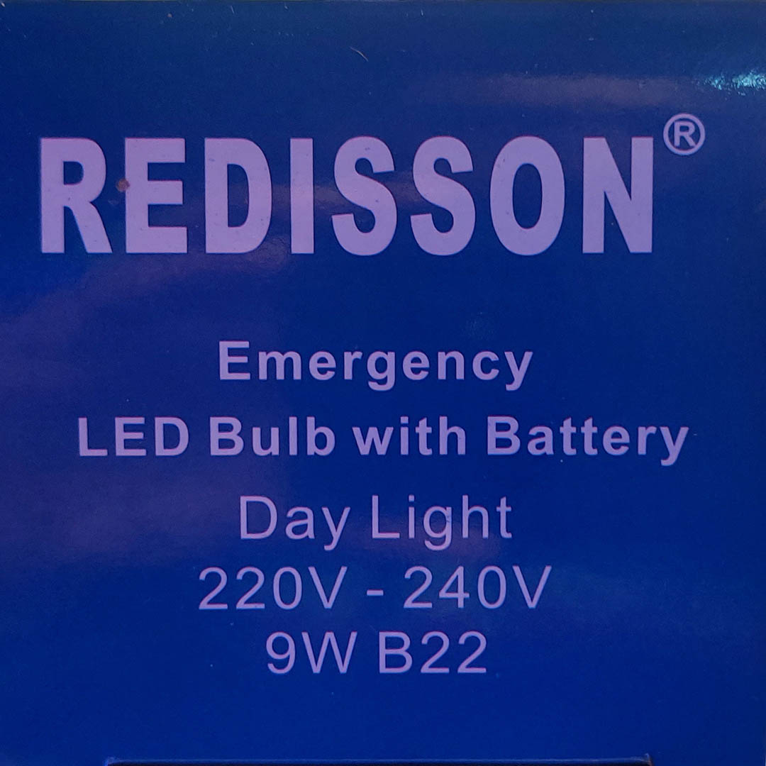 9W Emergency LED Bulb B22 (Redisson) - Image 3